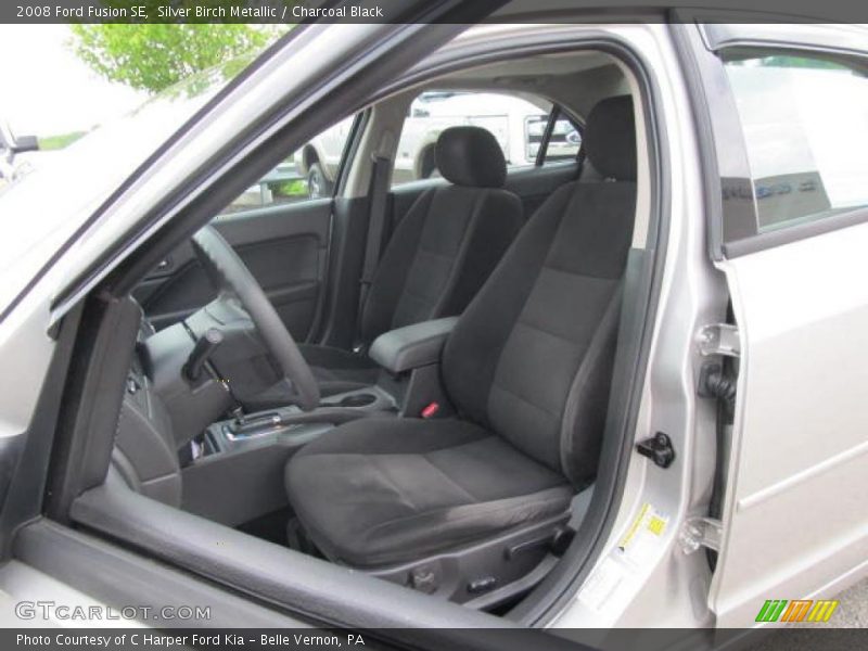 Silver Birch Metallic / Charcoal Black 2008 Ford Fusion SE