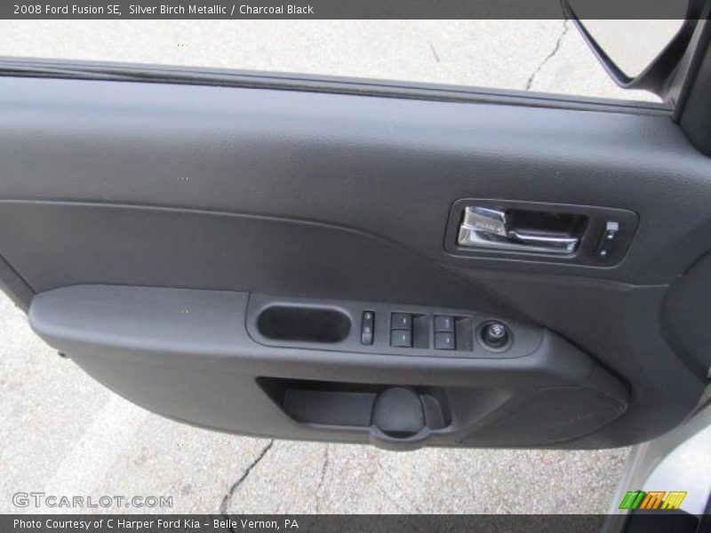 Silver Birch Metallic / Charcoal Black 2008 Ford Fusion SE