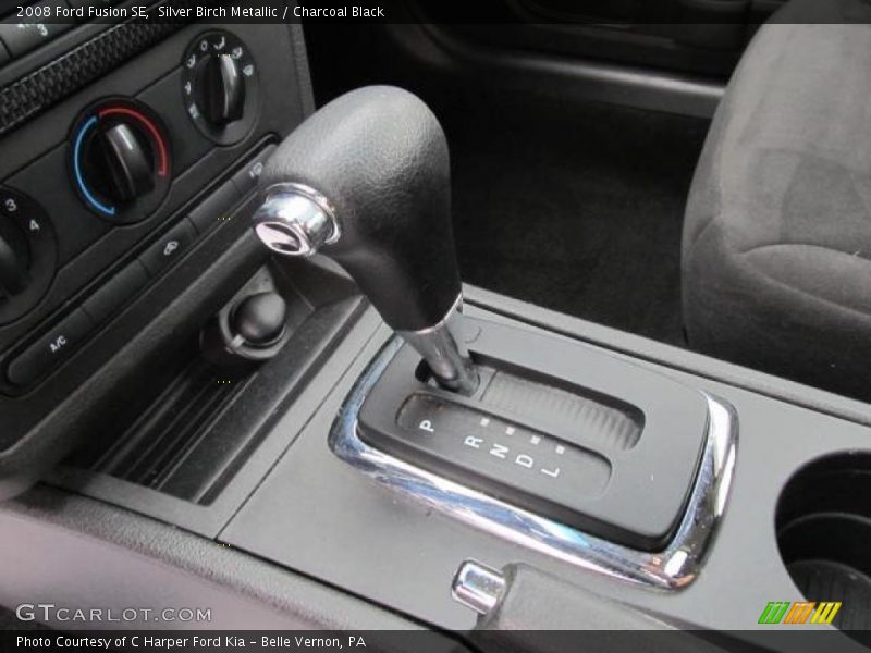 Silver Birch Metallic / Charcoal Black 2008 Ford Fusion SE
