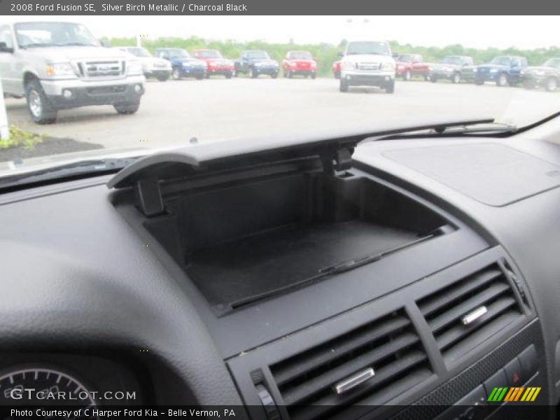Silver Birch Metallic / Charcoal Black 2008 Ford Fusion SE