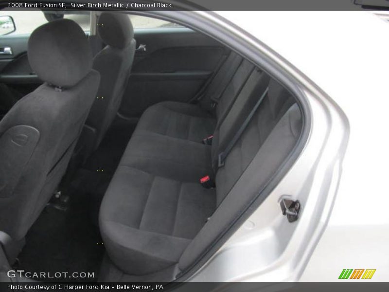 Silver Birch Metallic / Charcoal Black 2008 Ford Fusion SE