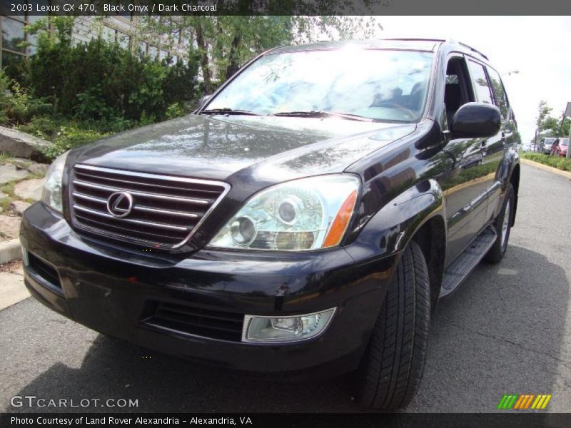 Black Onyx / Dark Charcoal 2003 Lexus GX 470