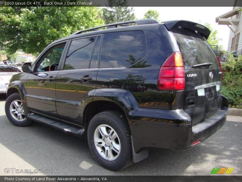 Black Onyx / Dark Charcoal 2003 Lexus GX 470