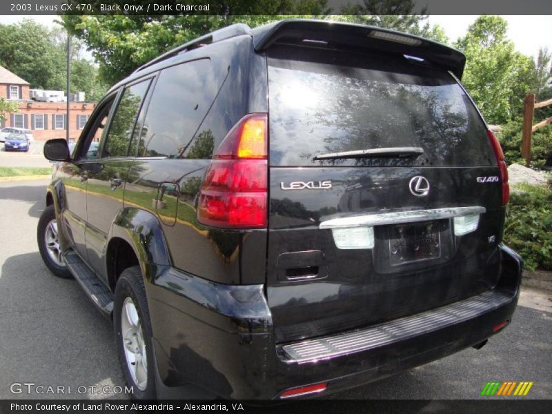 Black Onyx / Dark Charcoal 2003 Lexus GX 470