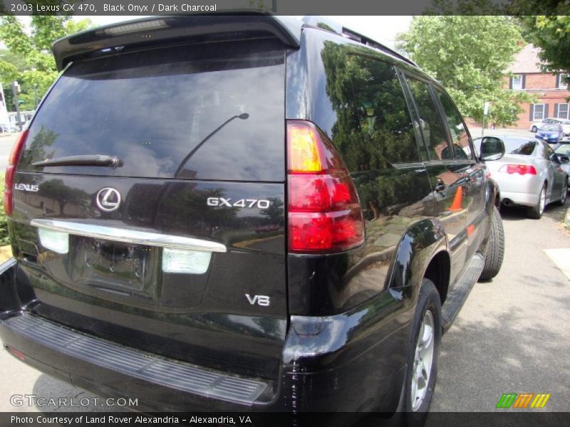 Black Onyx / Dark Charcoal 2003 Lexus GX 470