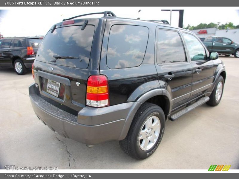 Black / Medium/Dark Flint 2006 Ford Escape XLT V6