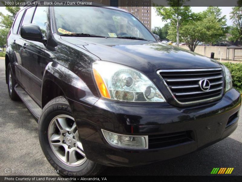 Black Onyx / Dark Charcoal 2003 Lexus GX 470