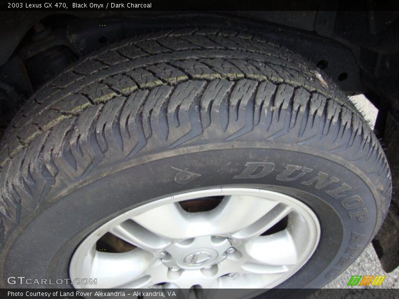Black Onyx / Dark Charcoal 2003 Lexus GX 470