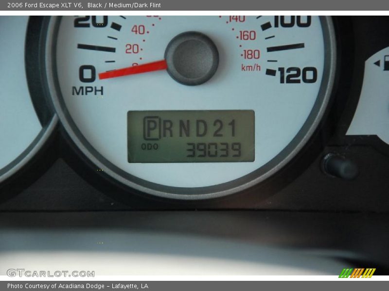 Black / Medium/Dark Flint 2006 Ford Escape XLT V6