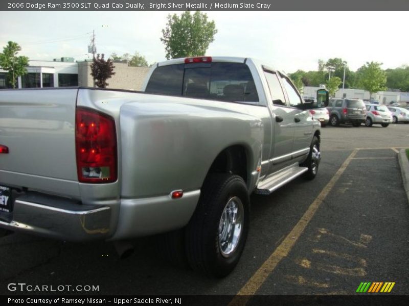 Bright Silver Metallic / Medium Slate Gray 2006 Dodge Ram 3500 SLT Quad Cab Dually