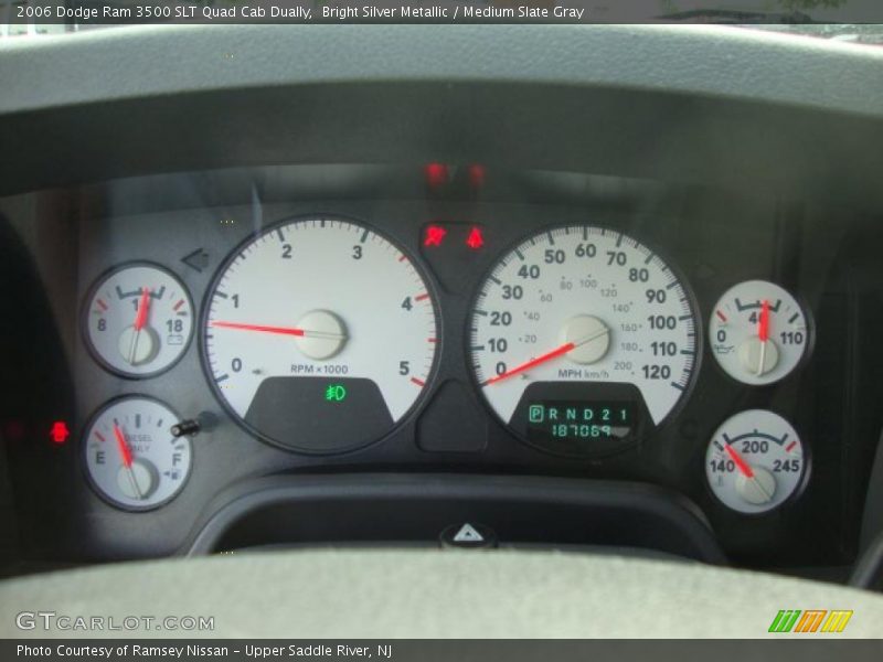  2006 Ram 3500 SLT Quad Cab Dually SLT Quad Cab Dually Gauges