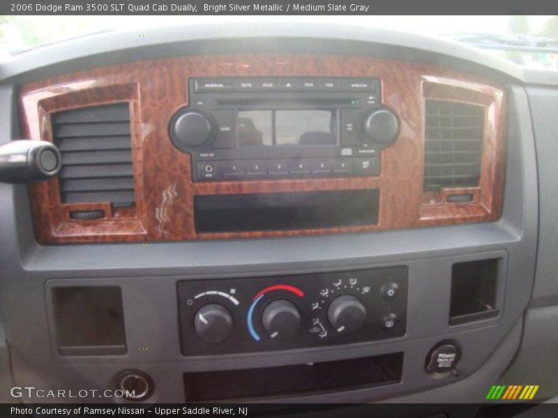 Bright Silver Metallic / Medium Slate Gray 2006 Dodge Ram 3500 SLT Quad Cab Dually