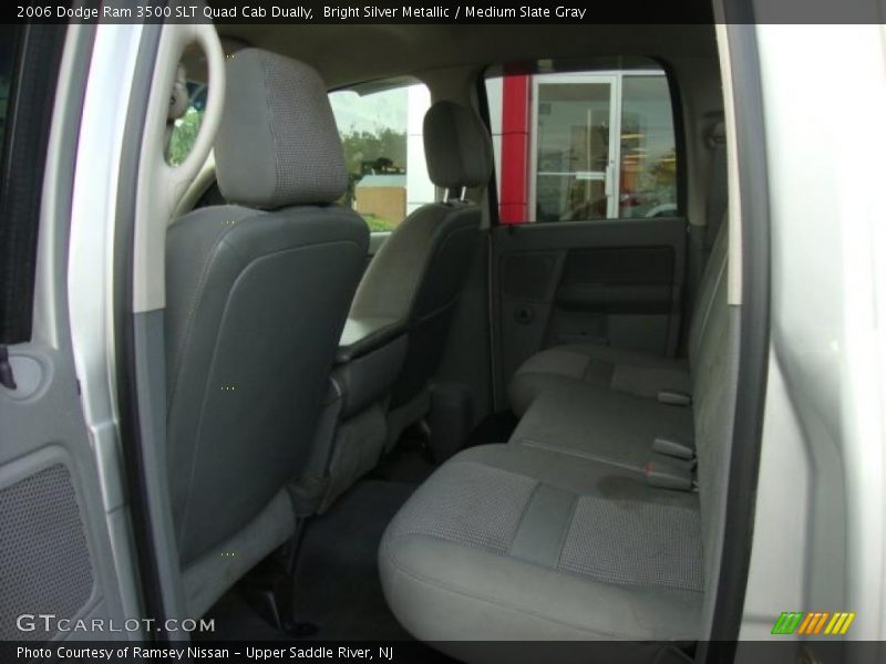 Bright Silver Metallic / Medium Slate Gray 2006 Dodge Ram 3500 SLT Quad Cab Dually
