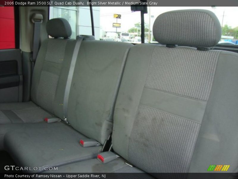 Bright Silver Metallic / Medium Slate Gray 2006 Dodge Ram 3500 SLT Quad Cab Dually