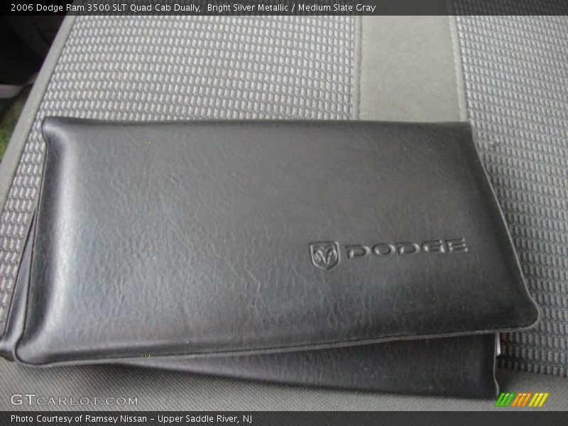 Bright Silver Metallic / Medium Slate Gray 2006 Dodge Ram 3500 SLT Quad Cab Dually