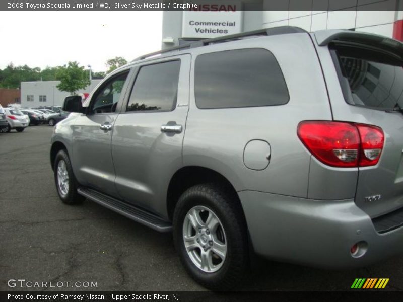 Silver Sky Metallic / Graphite 2008 Toyota Sequoia Limited 4WD