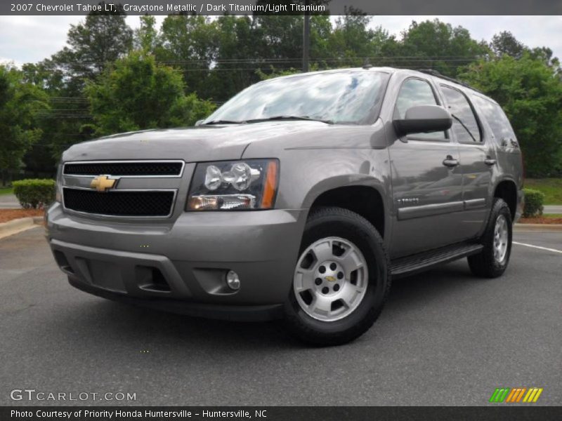 Graystone Metallic / Dark Titanium/Light Titanium 2007 Chevrolet Tahoe LT