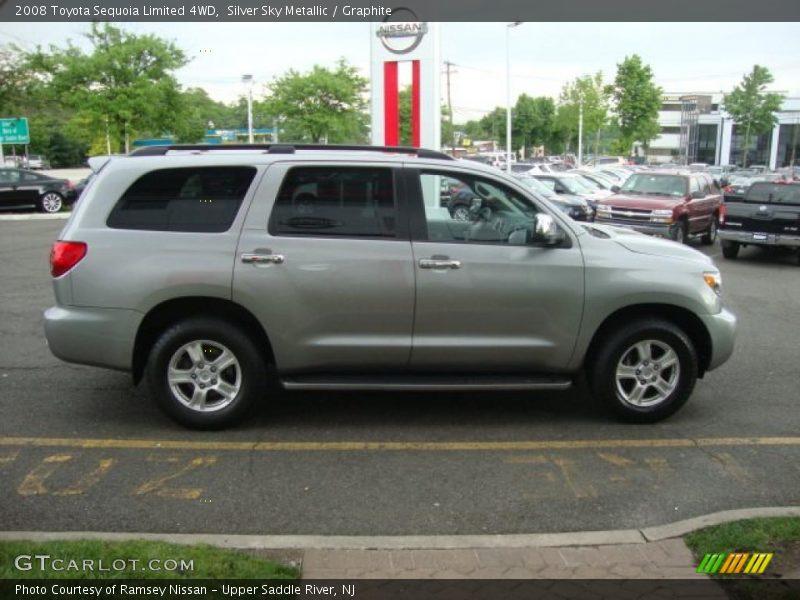 Silver Sky Metallic / Graphite 2008 Toyota Sequoia Limited 4WD
