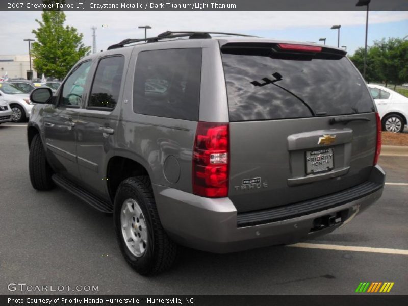Graystone Metallic / Dark Titanium/Light Titanium 2007 Chevrolet Tahoe LT