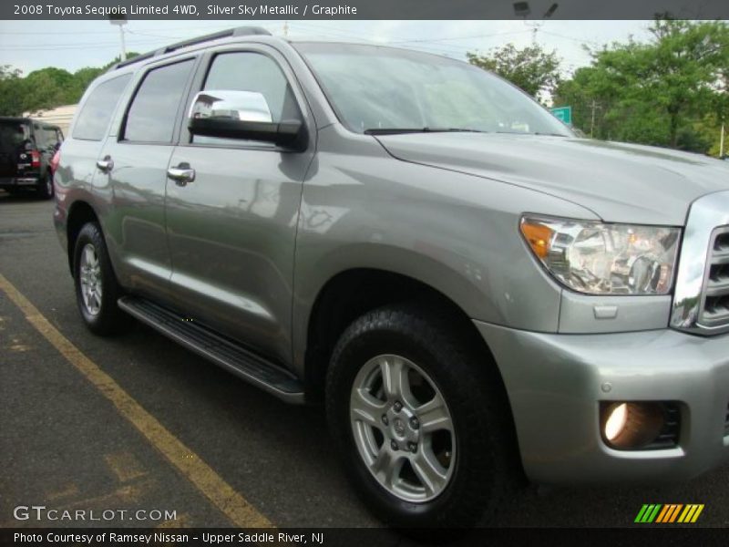 Silver Sky Metallic / Graphite 2008 Toyota Sequoia Limited 4WD