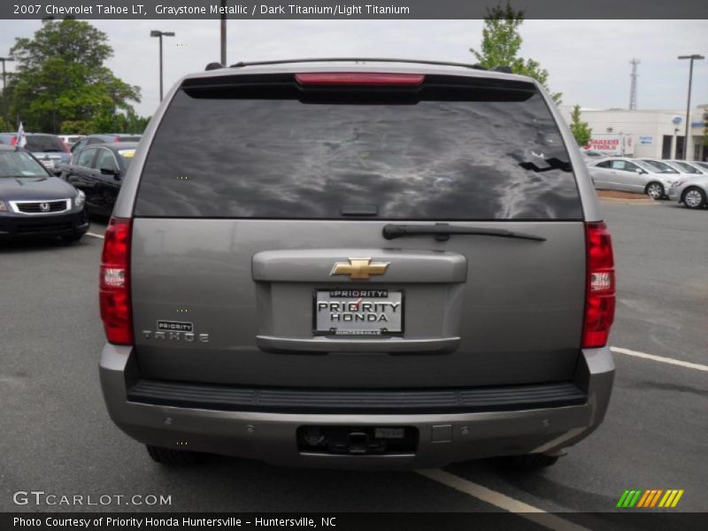 Graystone Metallic / Dark Titanium/Light Titanium 2007 Chevrolet Tahoe LT