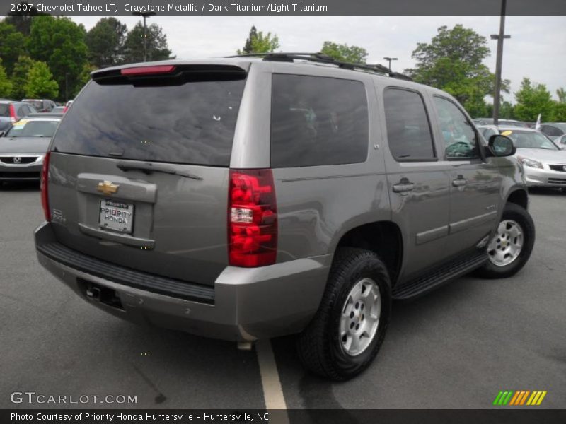 Graystone Metallic / Dark Titanium/Light Titanium 2007 Chevrolet Tahoe LT