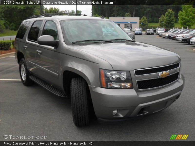 Graystone Metallic / Dark Titanium/Light Titanium 2007 Chevrolet Tahoe LT