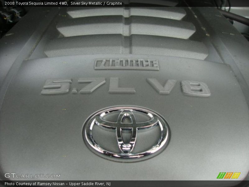 Silver Sky Metallic / Graphite 2008 Toyota Sequoia Limited 4WD