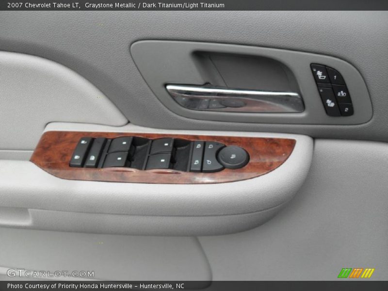 Graystone Metallic / Dark Titanium/Light Titanium 2007 Chevrolet Tahoe LT