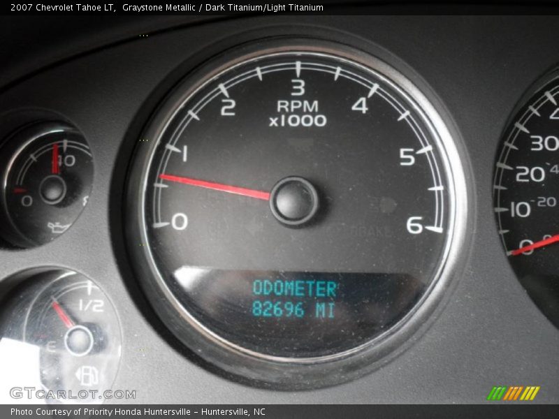 Graystone Metallic / Dark Titanium/Light Titanium 2007 Chevrolet Tahoe LT