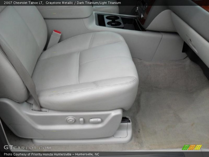 Graystone Metallic / Dark Titanium/Light Titanium 2007 Chevrolet Tahoe LT