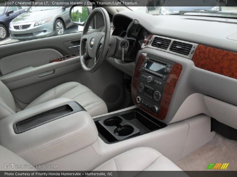 Graystone Metallic / Dark Titanium/Light Titanium 2007 Chevrolet Tahoe LT