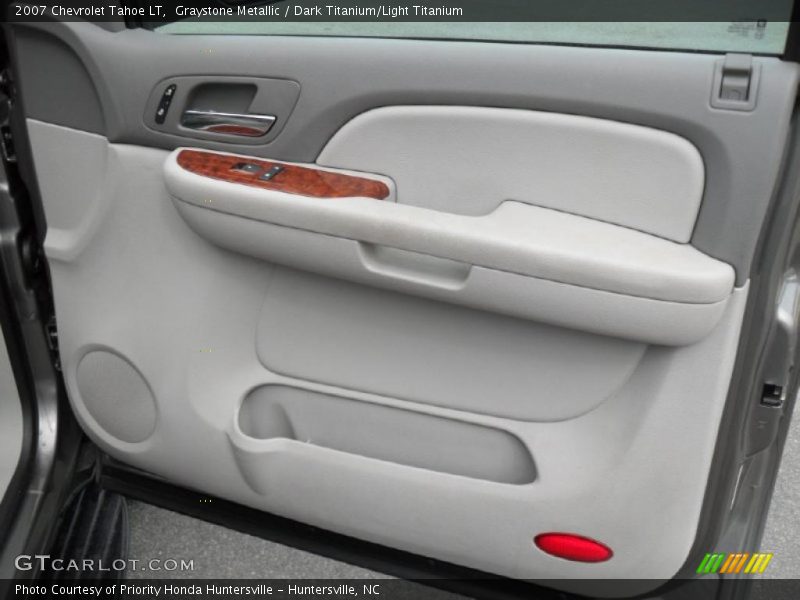 Graystone Metallic / Dark Titanium/Light Titanium 2007 Chevrolet Tahoe LT