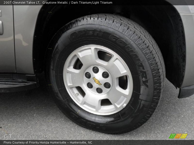 Graystone Metallic / Dark Titanium/Light Titanium 2007 Chevrolet Tahoe LT