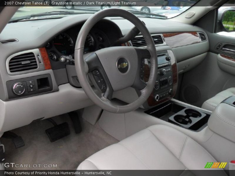 Graystone Metallic / Dark Titanium/Light Titanium 2007 Chevrolet Tahoe LT