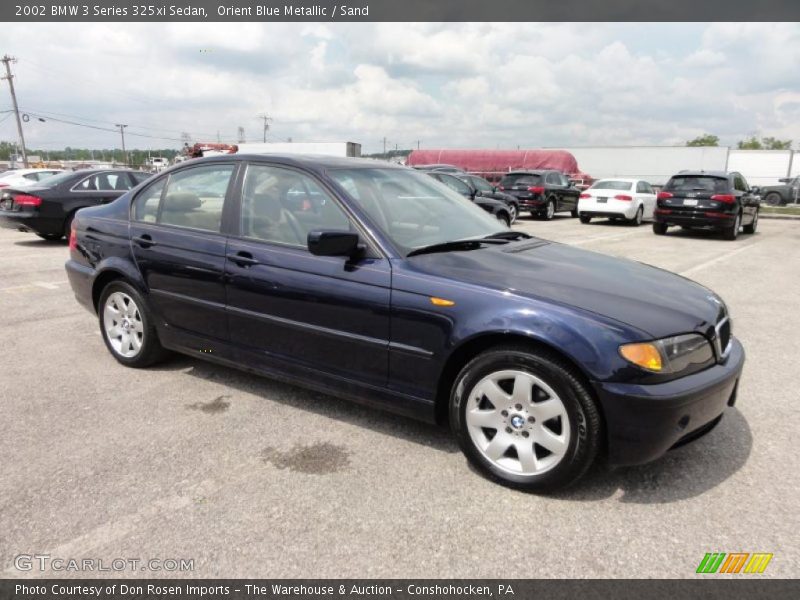 2002 3 Series 325xi Sedan Orient Blue Metallic