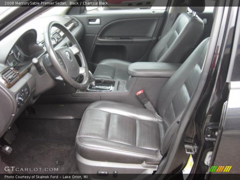 Black / Charcoal Black 2008 Mercury Sable Premier Sedan
