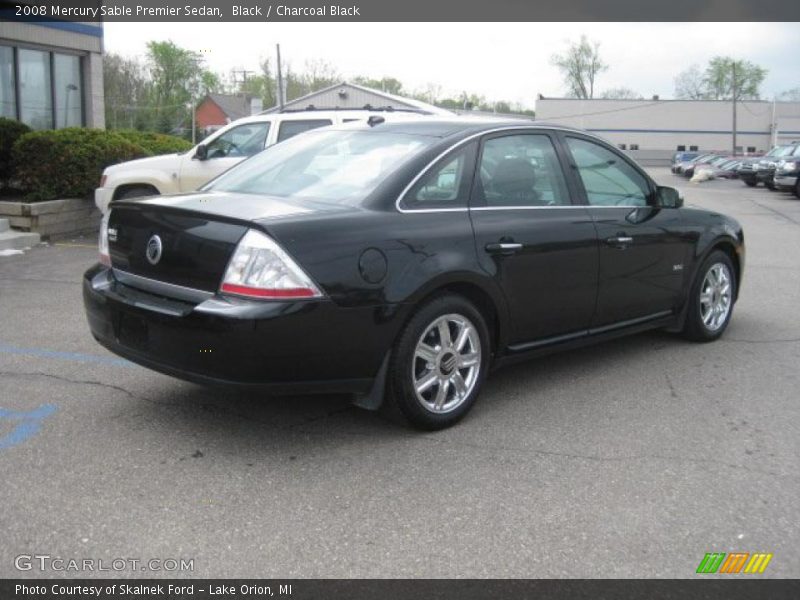 Black / Charcoal Black 2008 Mercury Sable Premier Sedan