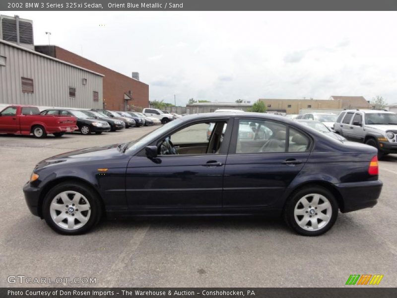  2002 3 Series 325xi Sedan Orient Blue Metallic