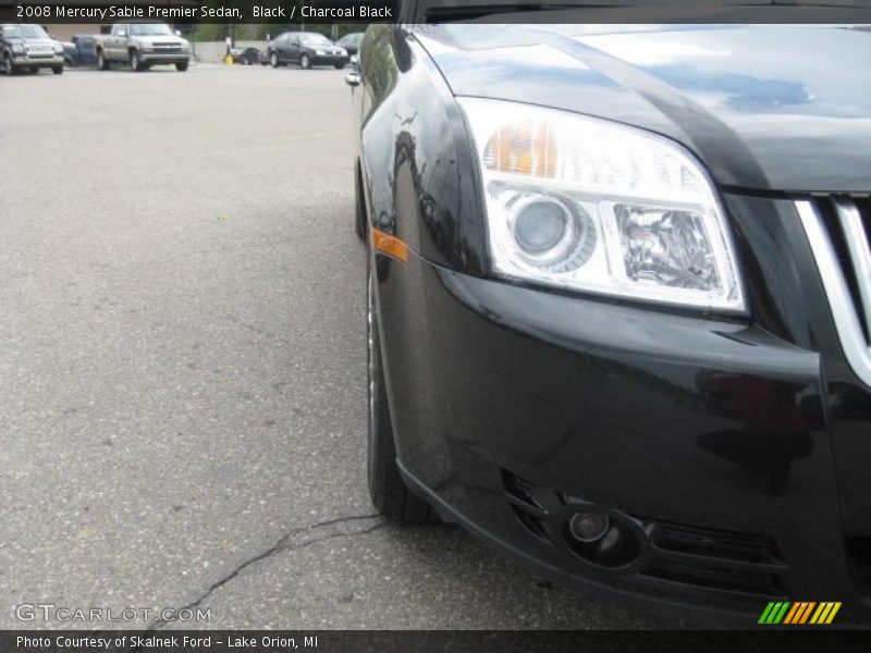 Black / Charcoal Black 2008 Mercury Sable Premier Sedan
