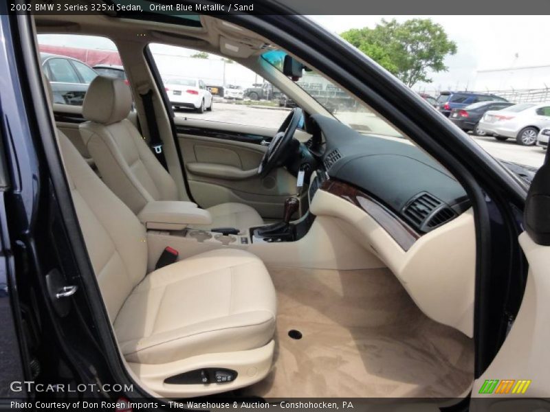  2002 3 Series 325xi Sedan Sand Interior