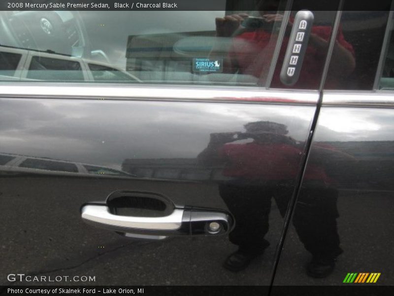Black / Charcoal Black 2008 Mercury Sable Premier Sedan