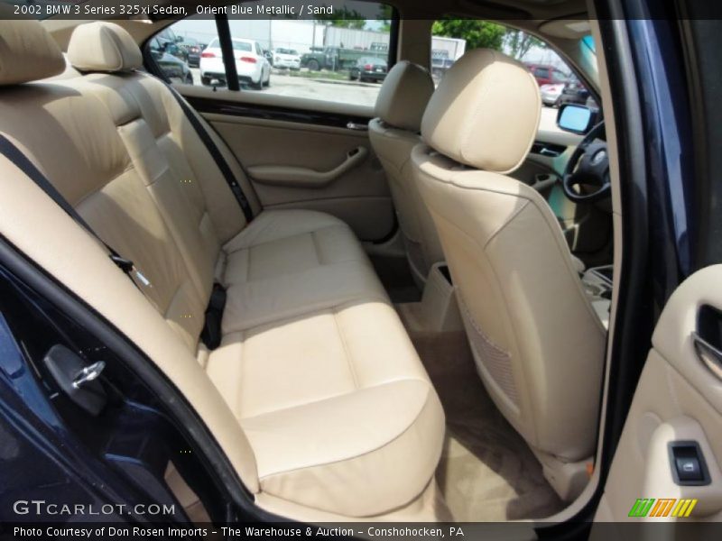  2002 3 Series 325xi Sedan Sand Interior