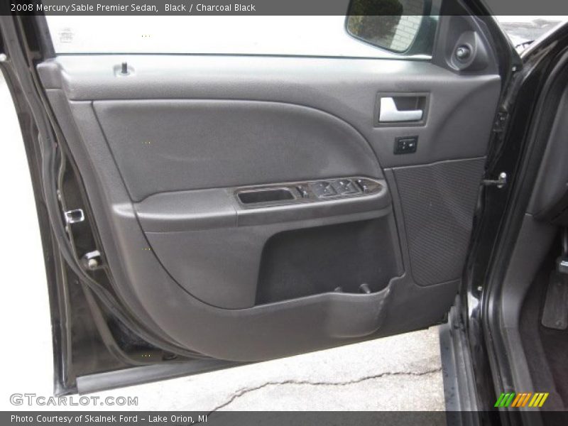 Black / Charcoal Black 2008 Mercury Sable Premier Sedan