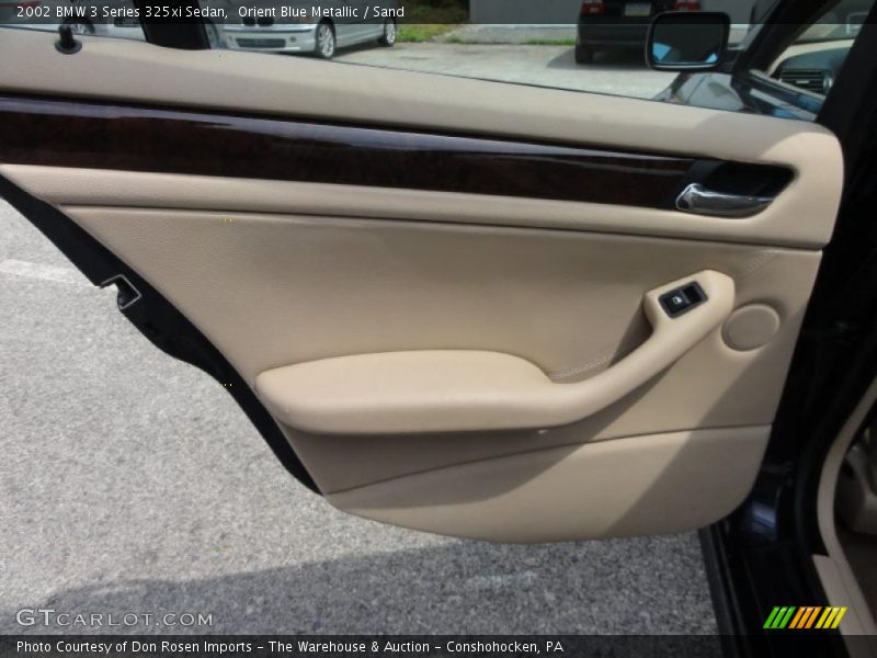 Orient Blue Metallic / Sand 2002 BMW 3 Series 325xi Sedan