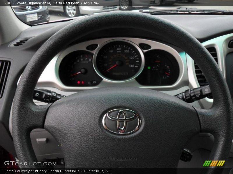 Salsa Red Pearl / Ash Gray 2006 Toyota Highlander I4