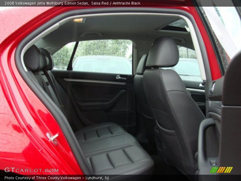 Salsa Red / Anthracite Black 2008 Volkswagen Jetta Wolfsburg Edition Sedan