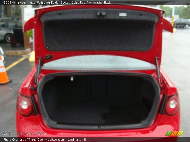 Salsa Red / Anthracite Black 2008 Volkswagen Jetta Wolfsburg Edition Sedan