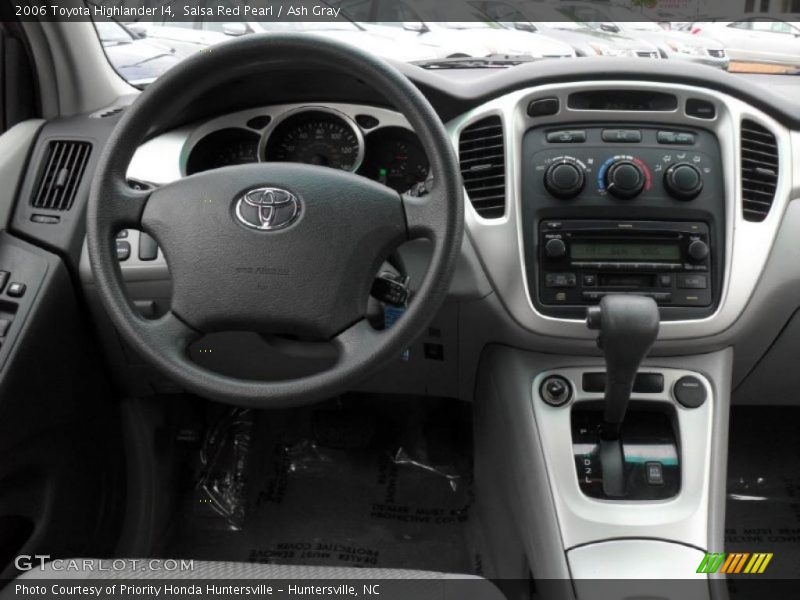 Salsa Red Pearl / Ash Gray 2006 Toyota Highlander I4