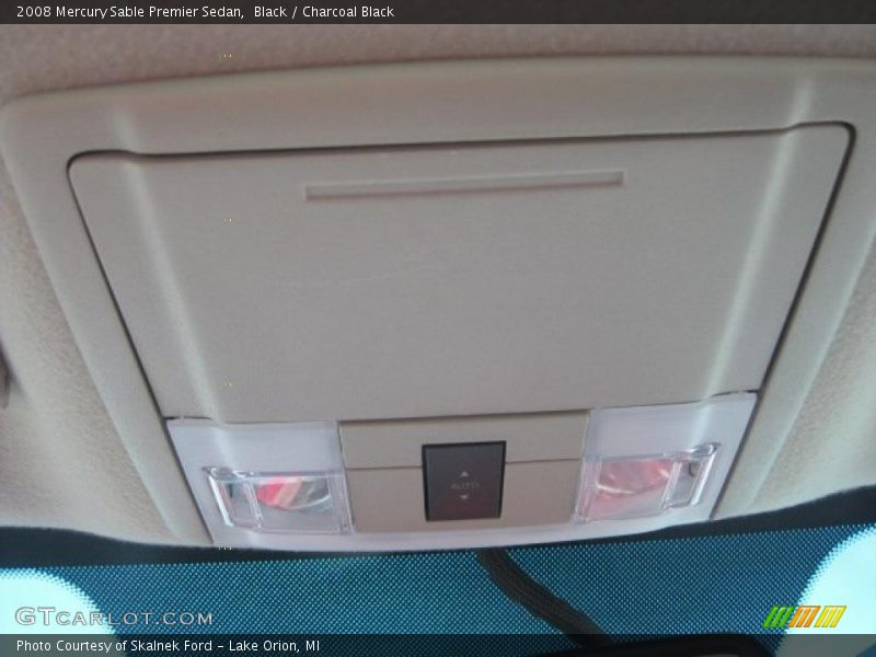 Black / Charcoal Black 2008 Mercury Sable Premier Sedan